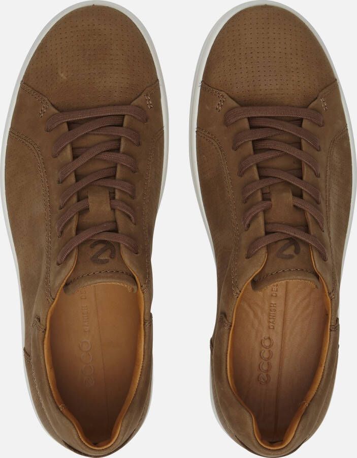 ECCO Soft 7 Sneakers bruin Nubuck Heren