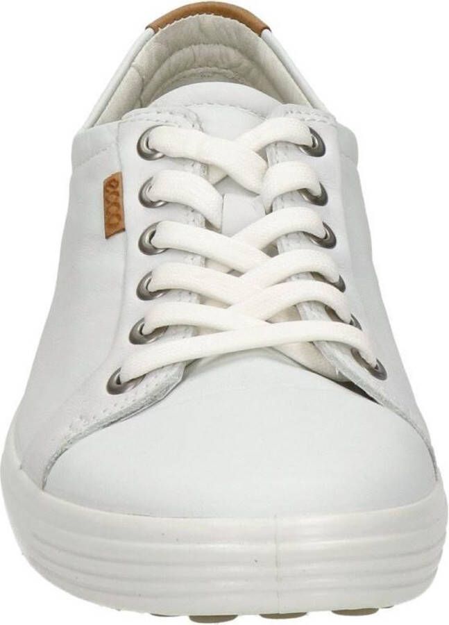 Ecco Sneakers SOFT 7 W met label vrijetijdsschoen lage schoen veterschoen smalle vorm