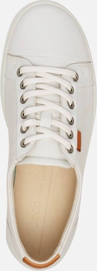 Ecco Sneakers SOFT 7 W met label vrijetijdsschoen lage schoen veterschoen smalle vorm