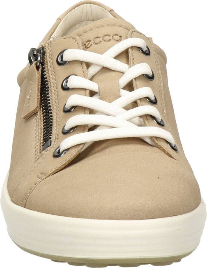 ECCO Soft 7 W Sneakers beige Textiel Dames