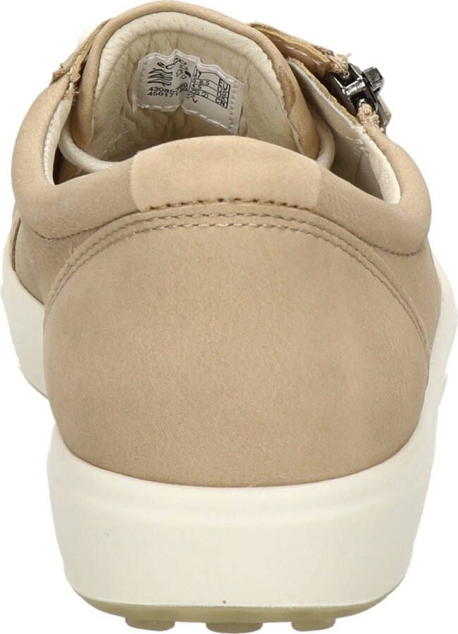 ECCO Soft 7 W Sneakers beige Textiel Dames