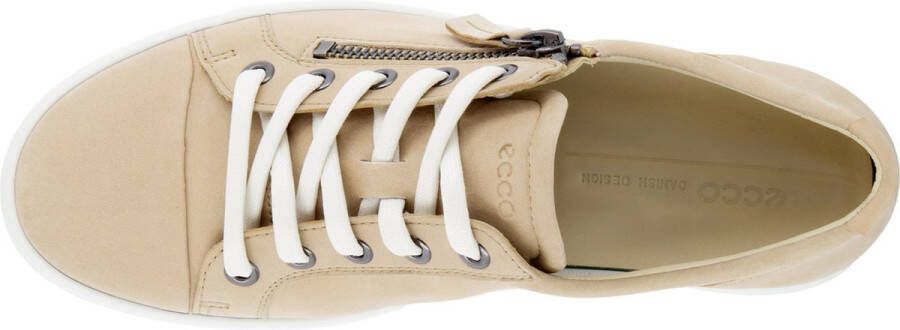 ECCO Soft 7 W Sneakers beige Textiel Dames