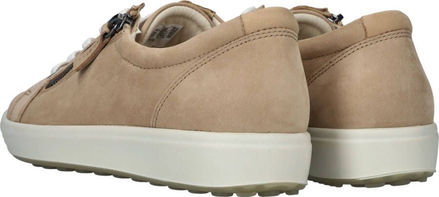 ECCO Soft 7 W Sneakers beige Textiel Dames