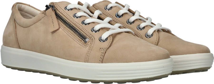 ECCO Soft 7 W Sneakers beige Textiel Dames