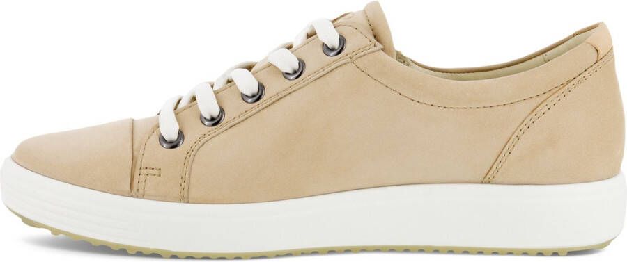 ECCO Soft 7 W Sneakers beige Textiel Dames