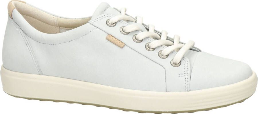 ECCO Soft 7 W Sneakers blauw Leer Dames