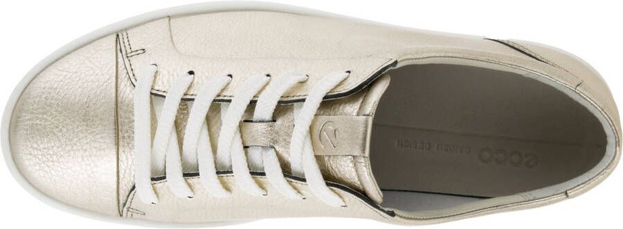 ECCO Soft 7 W Sneakers goud Imitatieleer Dames