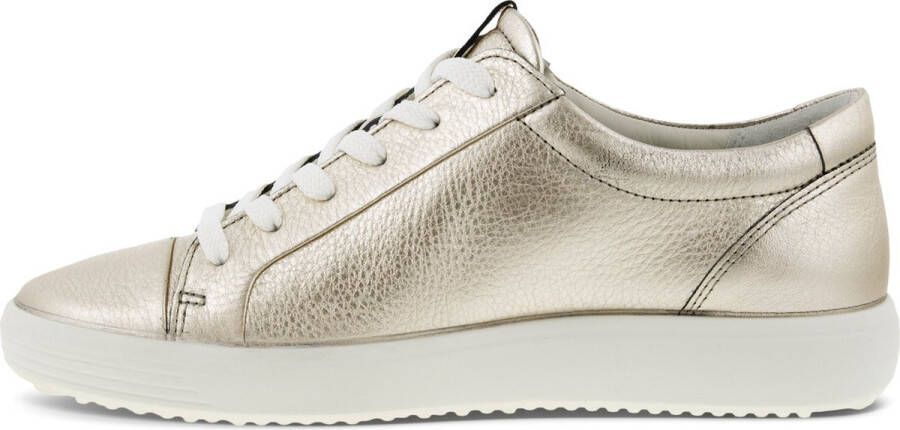 ECCO Soft 7 W Sneakers goud Imitatieleer Dames