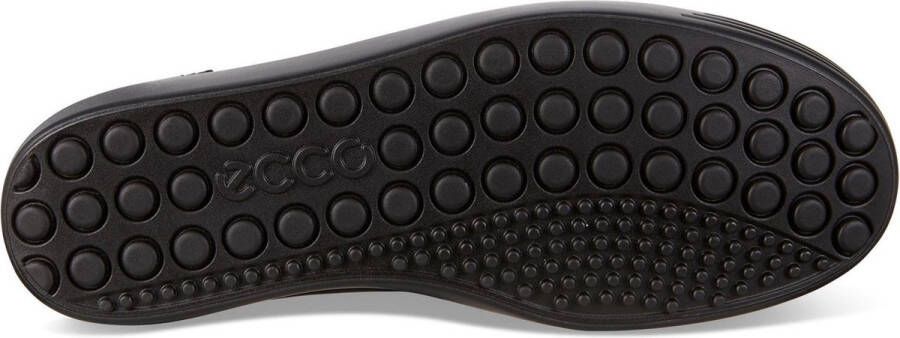 ECCO Soft 7 W Sneakers zwart Leer Dames