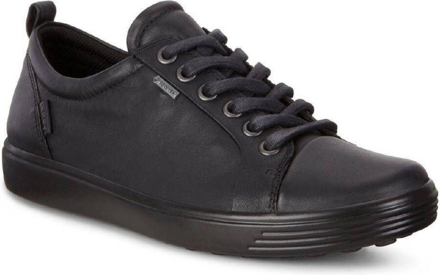 ECCO Soft 7 W Sneakers zwart Leer Dames
