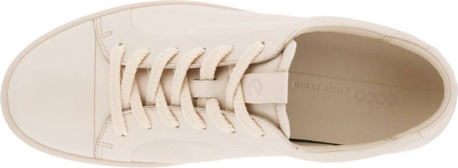 ECCO Soft 7 W veterschoenen beige Textiel Dames