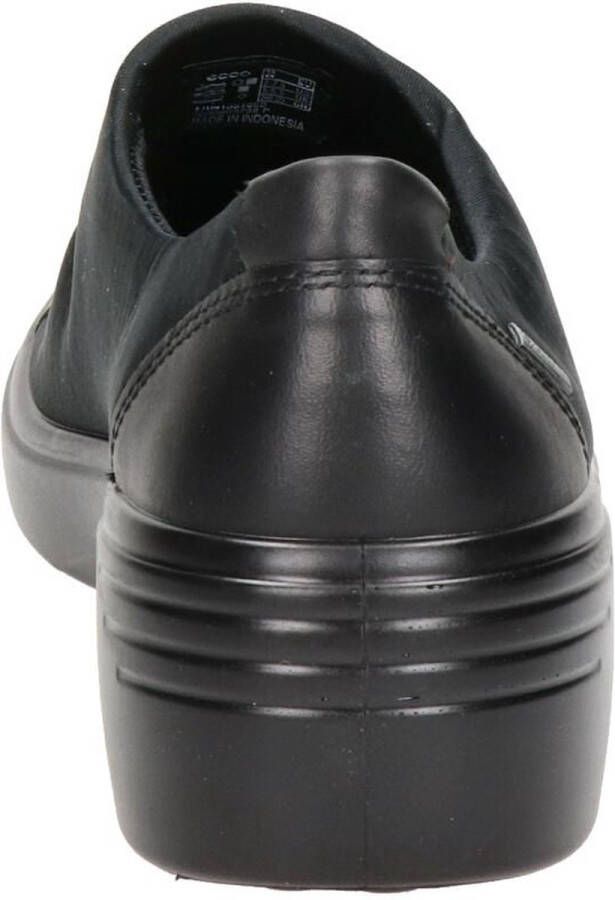 ECCO Soft 7 Wedge Dames Instappers Zwart