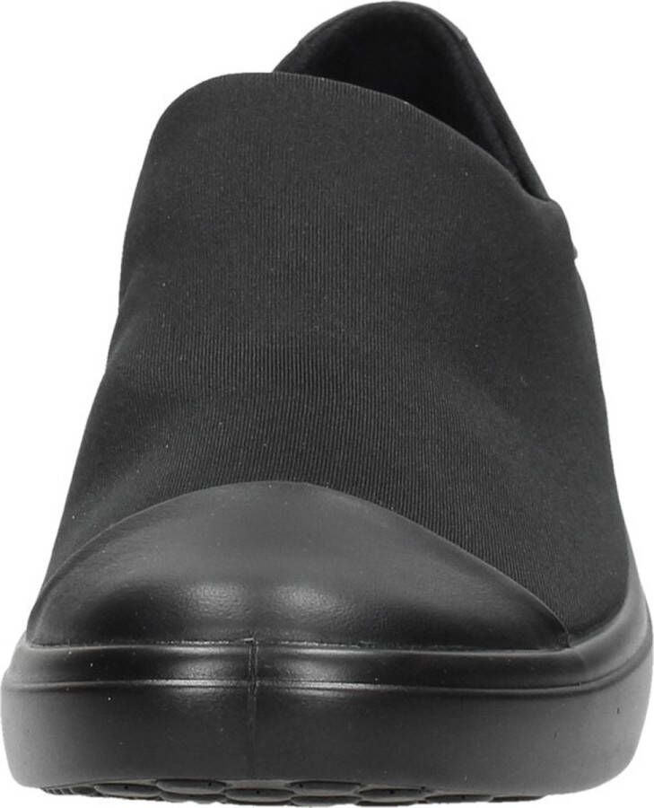 ECCO Soft 7 Wedge Dames Instappers Zwart