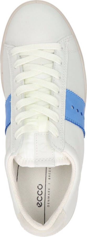 ECCO Street Lite dames sneaker Wit blauw