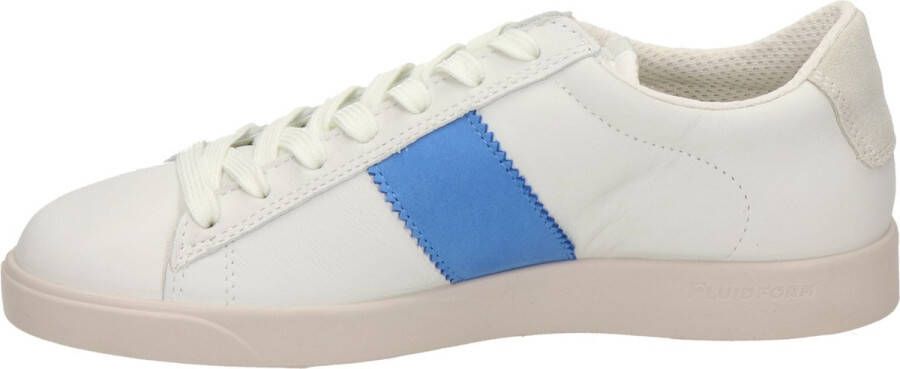 ECCO Street Lite dames sneaker Wit blauw