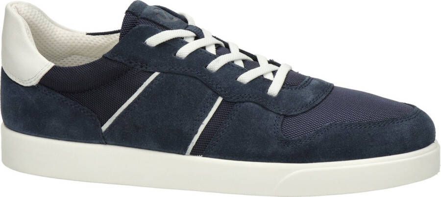 ECCO Street Lite M Sneakers blauw Suede