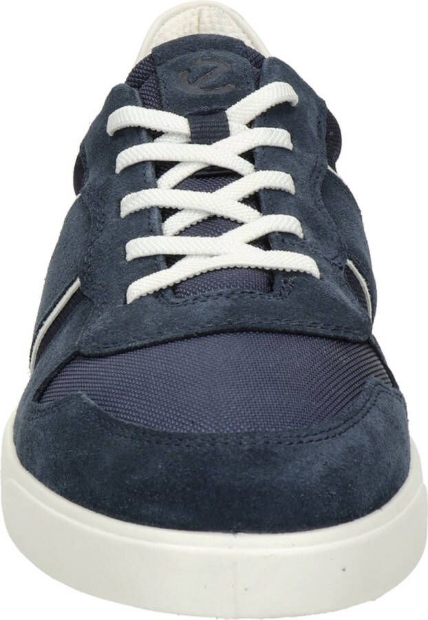 ECCO Street Lite M Sneakers blauw Suede