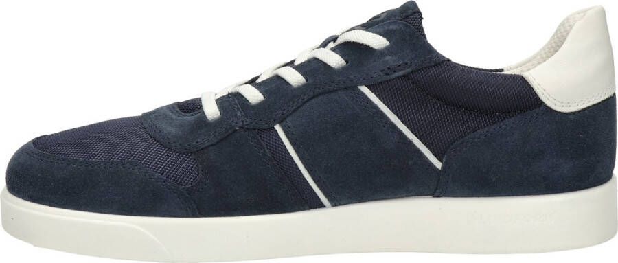 ECCO Street Lite M Sneakers blauw Suede