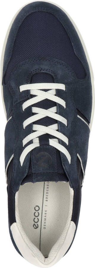 ECCO Street Lite M Sneakers blauw Suede