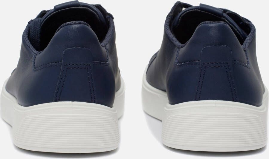 ECCO Street Tray M Sneakers blauw Nubuck Heren