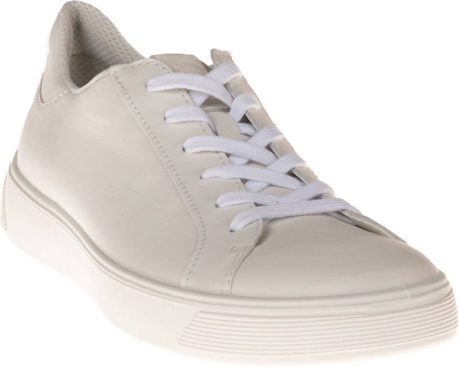 ECCO Street Tray M Sneakers wit Leer