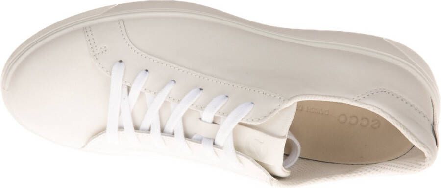 ECCO Street Tray M Sneakers wit Leer