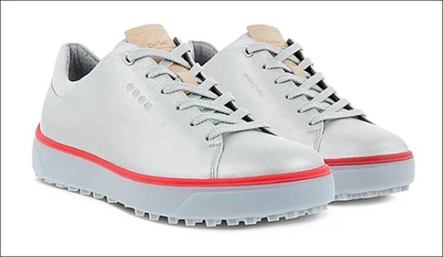 ECCO Tray Dames Golfschoen Silver