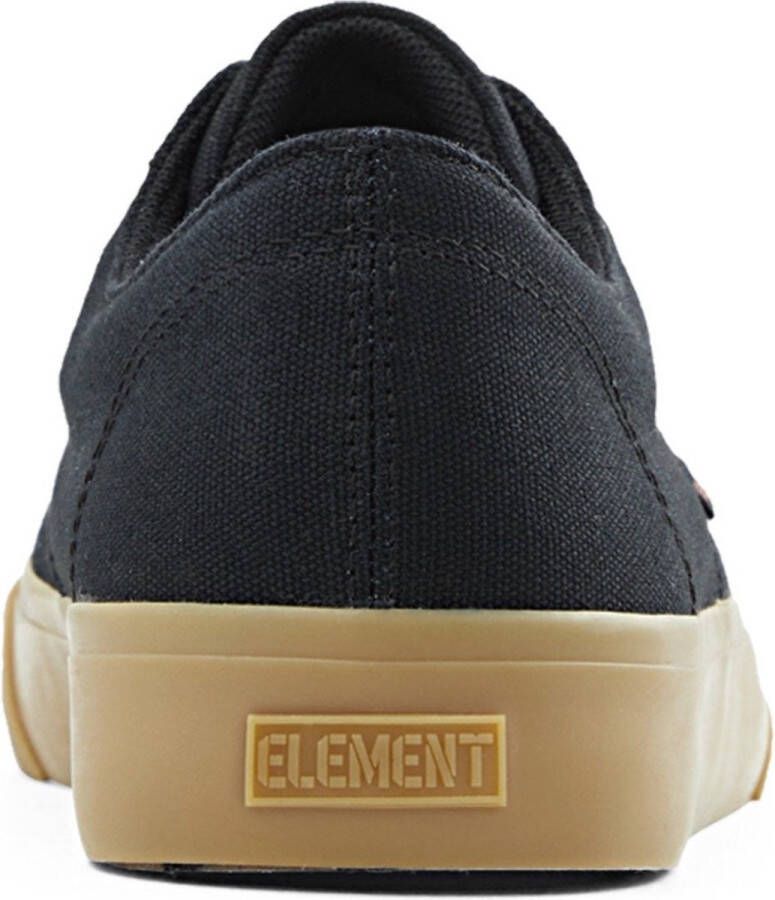 Element Skate Schoenen Zwart gum rood Black Heren - Foto 11