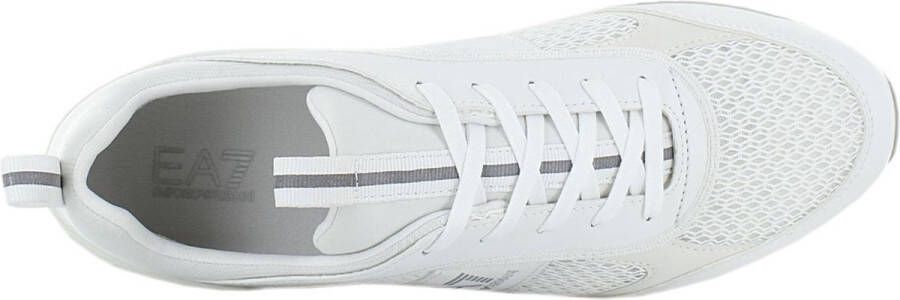 Emporio Armani EA7 Black & White Lace Up Sneakers Heren