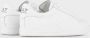 Emporio Ar i EA7 Witte sneakers geïnspireerd op sportkleding White - Thumbnail 4