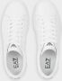 Emporio Ar i EA7 Witte sneakers geïnspireerd op sportkleding White - Thumbnail 5