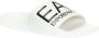 Emporio Ar i EA7 Witte polyethyleen sandalen met sband White - Thumbnail 5