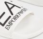 Emporio Ar i EA7 Witte polyethyleen sandalen met sband White - Thumbnail 7
