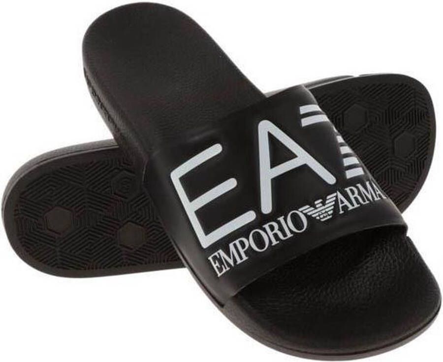 Emporio Ar i EA7 Stijlvolle en comfortabele Xcp001 Xcc22 slippers Black - Foto 15