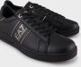 EA7 Emporio Armani Sneakers met labelprint model 'ACTION LEATH' - Thumbnail 5