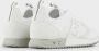 Emporio Ar i EA7 Witte Zilveren Mesh Sneaker Unisex Hardloopschoenen White - Thumbnail 11
