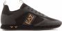 Emporio Armani EA7 Zwarte Rose Gouden Mesh Sneaker Unisex Hardloopschoen Black Dames - Thumbnail 4