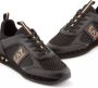 Emporio Armani EA7 Zwarte Rose Gouden Mesh Sneaker Unisex Hardloopschoen Black Dames - Thumbnail 6