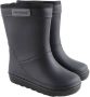 Enfant Zwarte Regenlaarzen Thermo Boot - Thumbnail 4