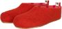 Esgii dames sloffen Stripy Inside red Colour Rood Roze oranje - Thumbnail 3