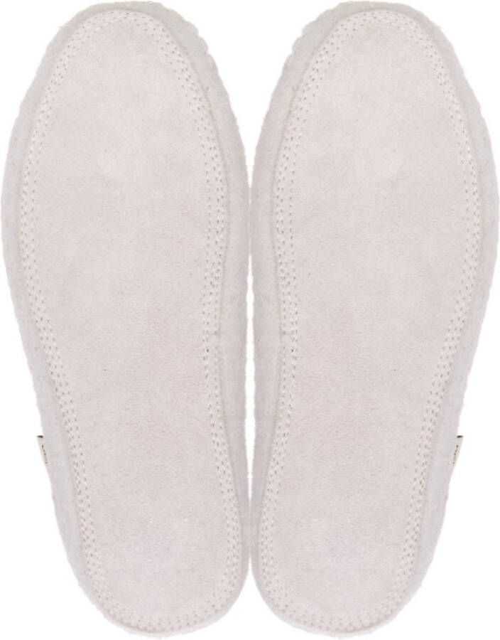 esgii Vilten damesslof High Boots light grey Colour:Lichtgrijs Ecru