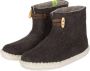 Esgii Vilten herenslof High Boots brown Colour:Bruin Beige - Thumbnail 2