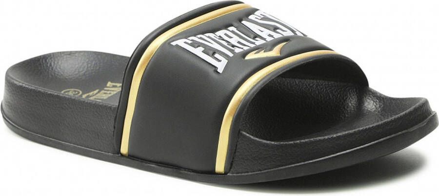 Everlast Side Slippers zwart goud dames