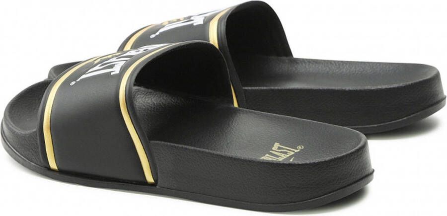 Everlast Side Slippers zwart goud dames