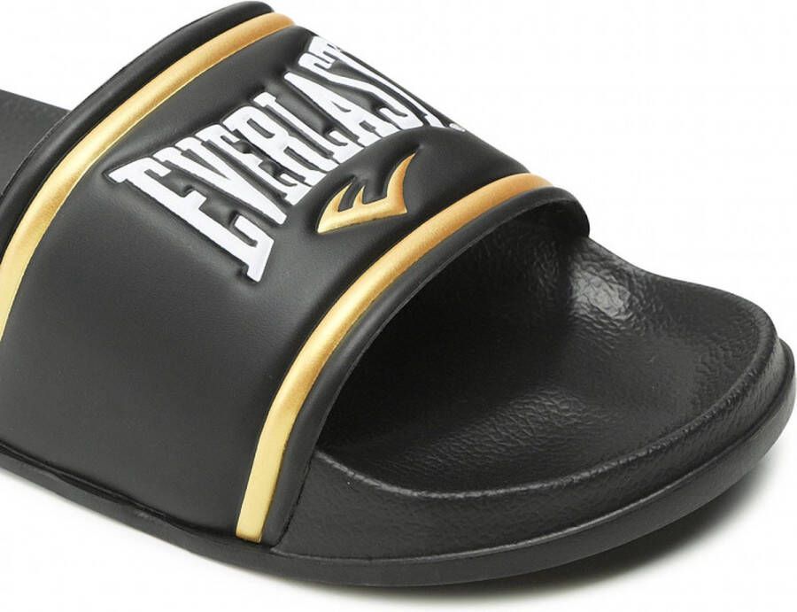 Everlast Side Slippers zwart goud dames