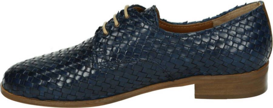 Everybody 19465 Volwassenen Dames veterschoenenPopulaire damesschoenen Blauw