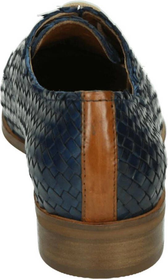 Everybody 19465 Volwassenen Dames veterschoenenPopulaire damesschoenen Blauw