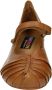 Everybody 30508 Volwassenen Platte sandalenDames Sandalen Cognac - Thumbnail 7