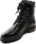 Everybody Vrouwen Leren Enkellaarsjes Laarzen Damesschoenen 11682 Zwart - Thumbnail 15