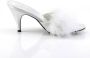 Fabelicious Fabulicious Muiltjes met hak 37 Shoes AMOUR 03 Wit - Thumbnail 5